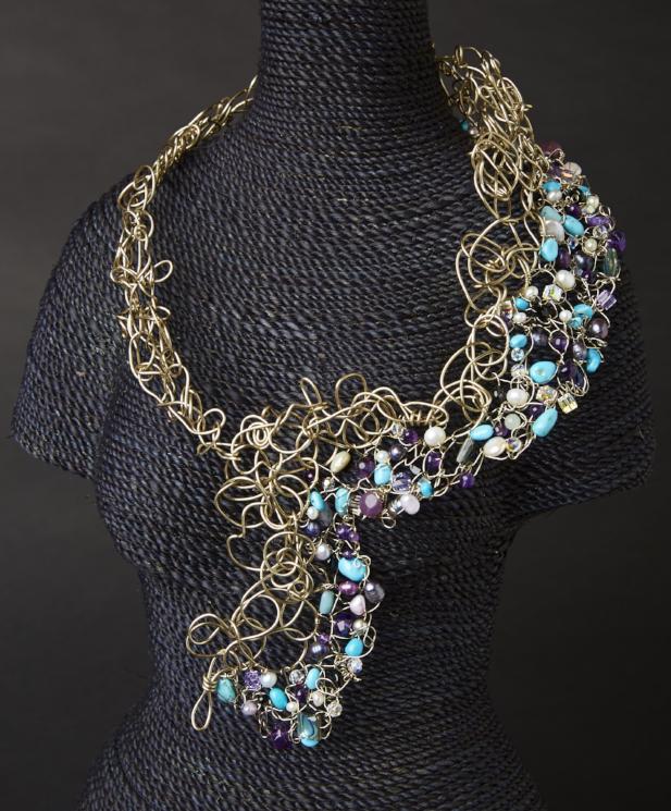 Marjorie Sculptural Neckpiece