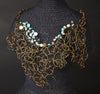 Turquoise and Bronze Necklace
