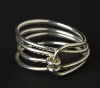 Knot Sterling Silver Ring