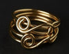 Double Spiral 14k Gold Filled Ring