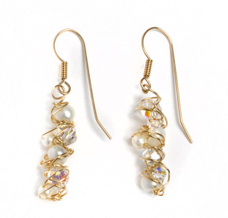 Bridal Dangle Earrings