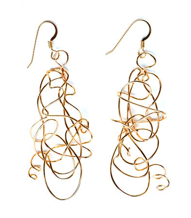 Sterling Silver or Gold Jubilicious Earrings