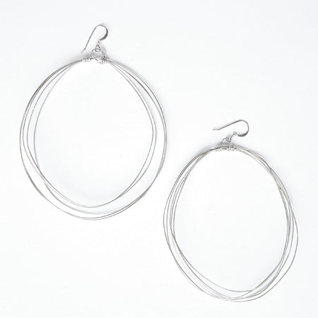 Sterling Silver Hoop Earrings