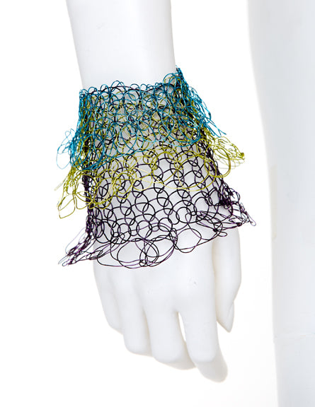 Three Tiered Ruffled Bracelet