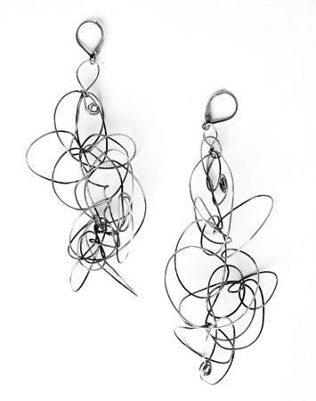 Sterling Silver or Gold Jubilicious Earrings