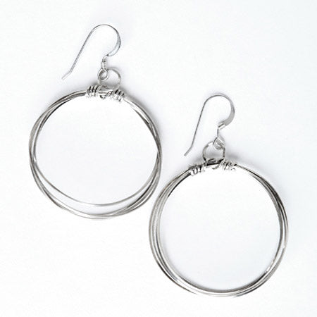 Sterling Silver Hoop Earrings